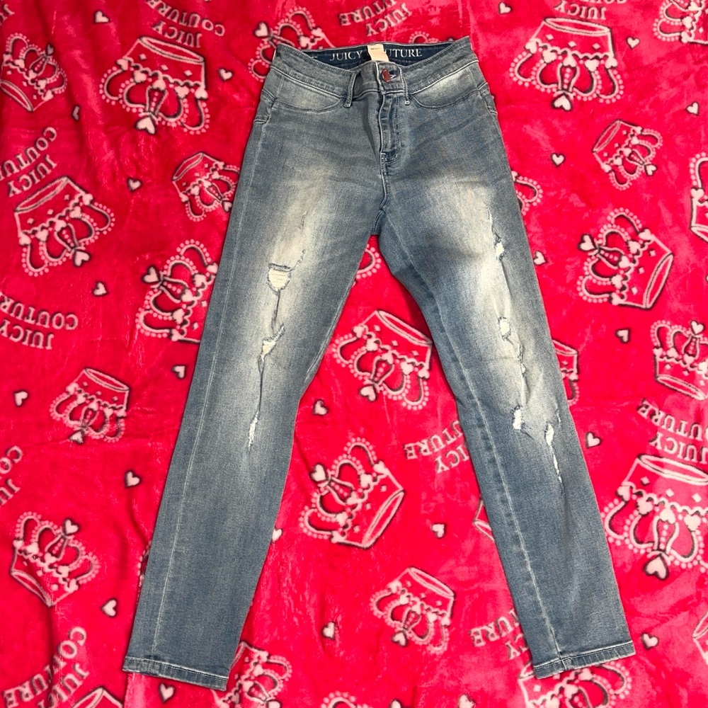 Juicy Couture Distressed Jeans Size 2